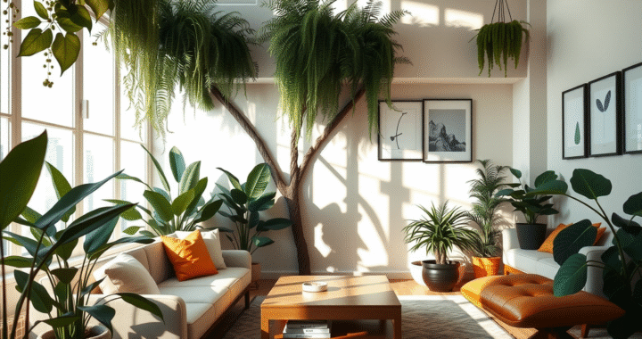 Descubre los mejores rincones de plantas para tu salón