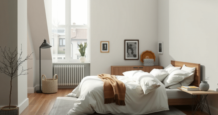 5 ideas de decoración para una habitación minimalista pequeña