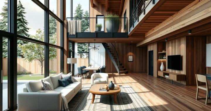 Casa estilo rústico moderno: Descubre la combinación perfecta de tradición y modernidad