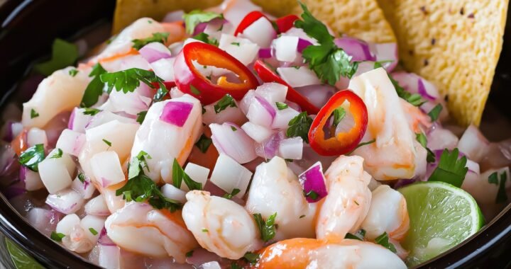 Receta fácil de ceviche de camarón: ¡prueba esta deliciosa opción para disfrutar en casa!