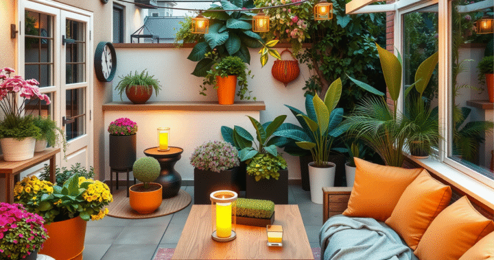 5 ideas creativas para la decoración de terrazas pequeñas: ¡transforma tu espacio exterior!