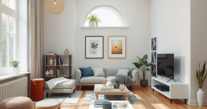 Salas minimalistas pequeñas: ideas y tendencias para maximizar el espacio