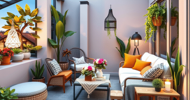 10 ideas de decoración para terrazas pequeñas: ¡saca el máximo partido a tu espacio exterior!