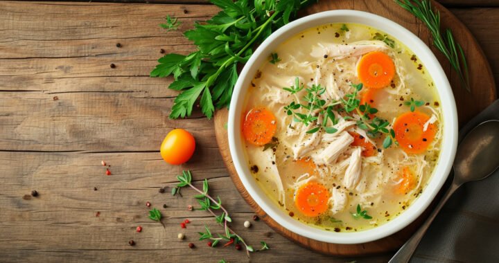 Sopa de pollo: la receta tradicional para reconfortar cuerpo y alma