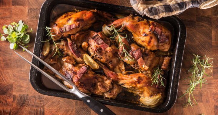 Receta fácil y deliciosa de conejo al horno – Paso a paso