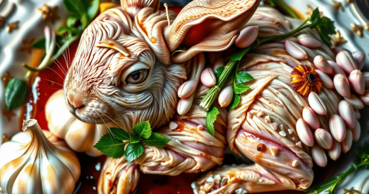 Receta de conejo al ajillo tradicional: ¡Descubre cómo preparar este plato clásico!