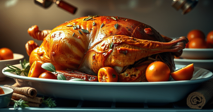 Deliciosa receta de pavo al horno paso a paso