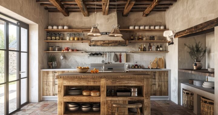 Cocinas decoradas rústicas: ideas y consejos para darle un toque campestre a tu hogar