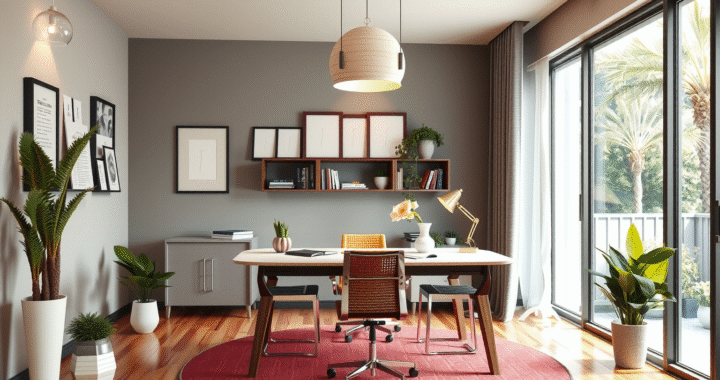 Decoración de oficina y casa: ideas creativas para transformar tus espacios
