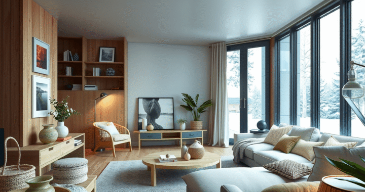 Descubre cómo decorar tu hogar con estilo nórdico en el salón