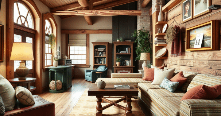 Descubre cómo implementar el estilo rústico en la decoración de tu hogar