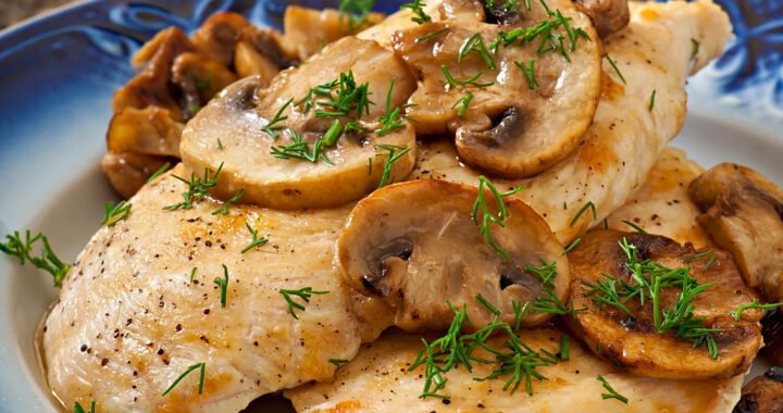 Receta fácil de pollo con champiñones: ¡Delicioso plato para sorprender en la cocina!