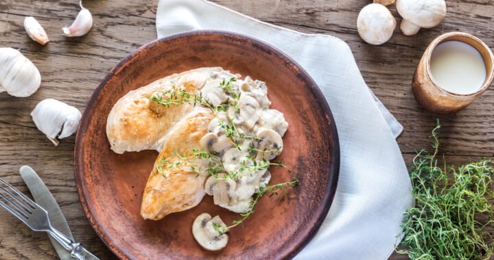 Receta fácil y deliciosa de pollo con champiñones: ¡una combinación irresistible!