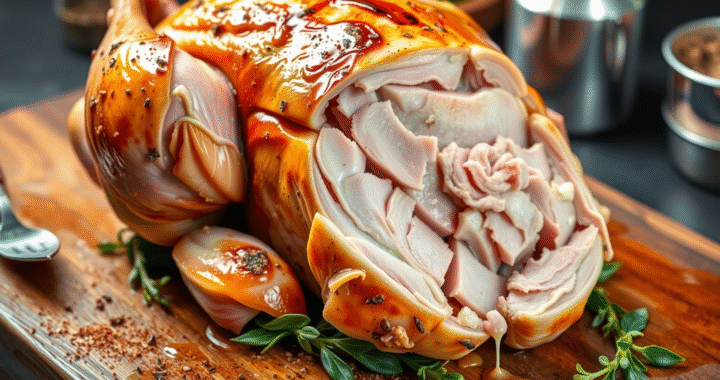 Receta fácil y deliciosa de pechuga de pavo: ¡pruébala ya!